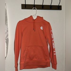 Salmon Carhartt Hoodie Sweatshirt